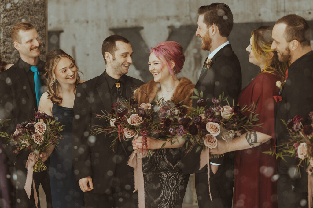 A Moody Winter Elopement at Alyeska Resort, AK