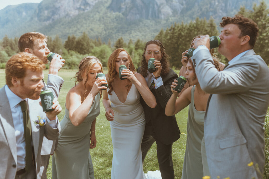 Colorful Spring Wedding at North Fork Farms, WA