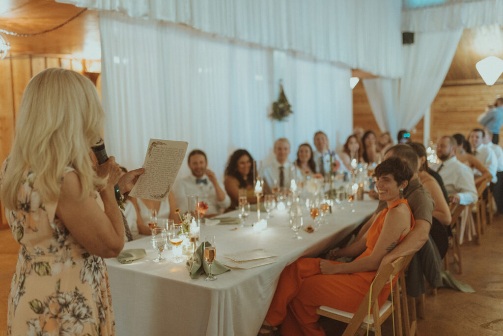 beautiful wedding reception speeches