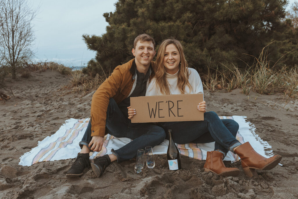 fun engagement session idea