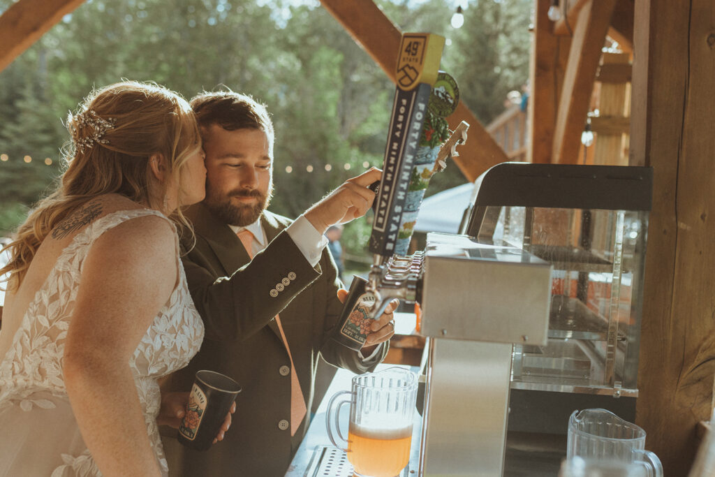 Adventurous & Romantic Wedding at Creekbend Cafe, AK