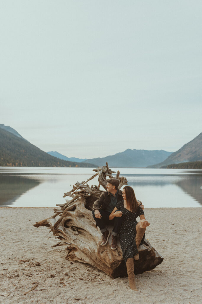 outdoor engagement session