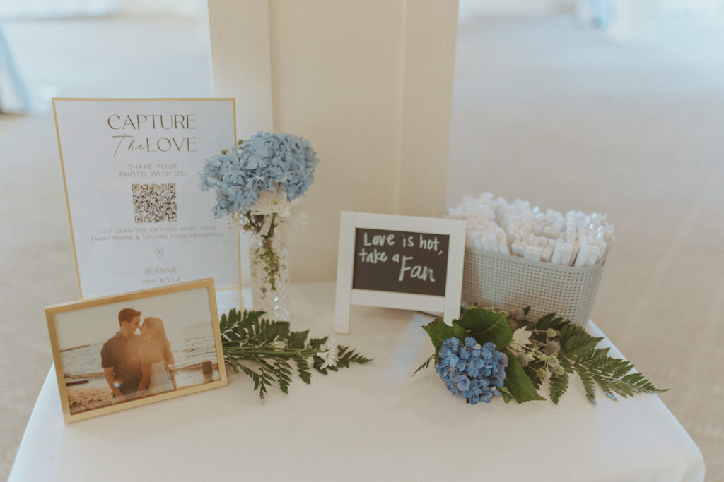 reception decor 