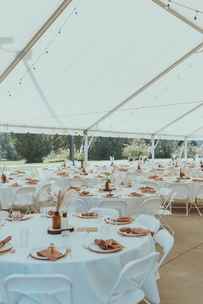 stunning reception table decor