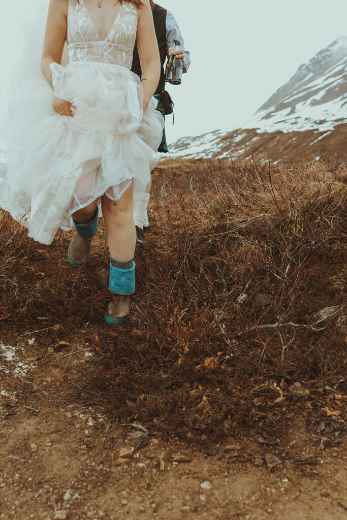 Alaskan Bride with Xtra Tuff Elopement